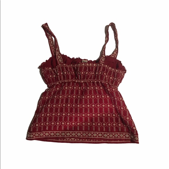 max studio red summer tank top - Picture 2 of 6